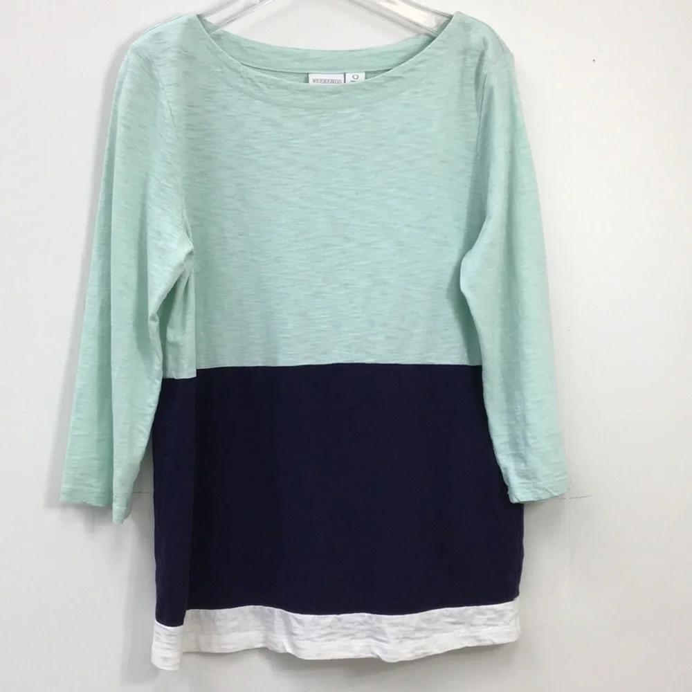 Chico's Women's Pastel Casual Tops Bundle of 3 Size 0/S EXCELLENT Condition